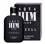 LAZELL Aqua Him Black vīriešu EDT, 100 ml