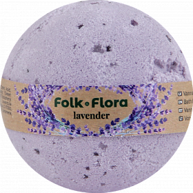 FOLK&FLORA ''Lavanda'' burbuļbumba,130g