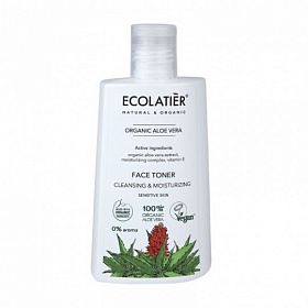 Ecolatier Organic ALOE toniks sejai Attīrīšana&Mitrināšana, Organic, 250ml