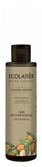 Ecolatier Organic ARGANA eļļa matiem ,pret matu galu šķelšanos,200ml